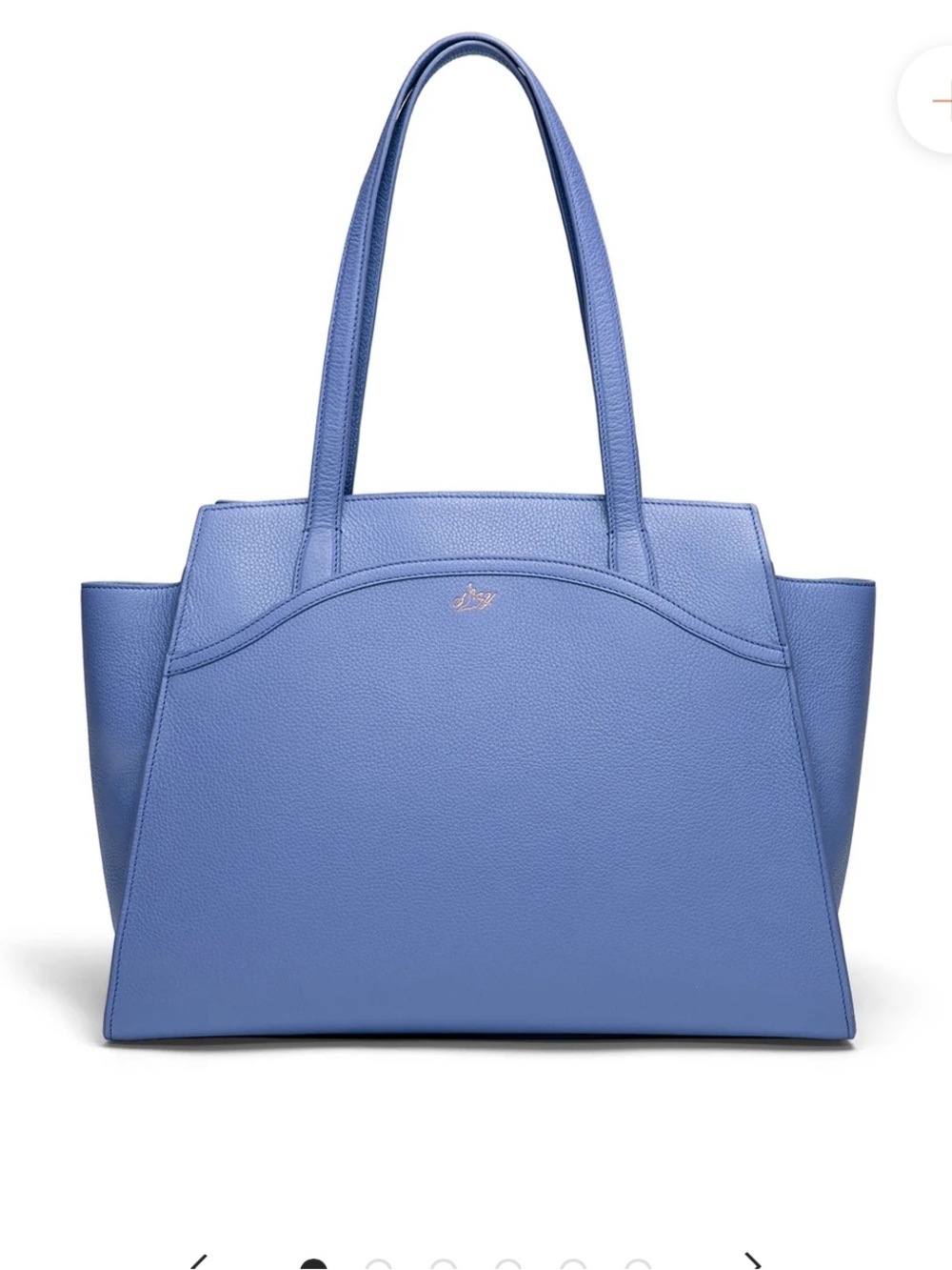 NWT $495 Shen Yun Blue Structured Tote Bag